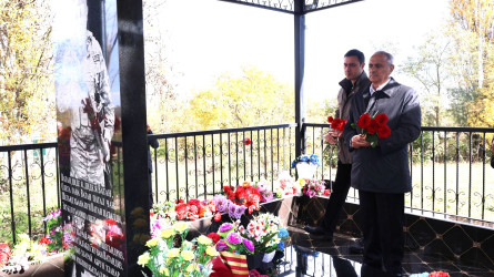 Qusar rayonunda şəhid məzarları ziyarət olunub