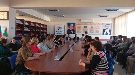 Gənclər arasında ailə dəyərlərinin, sağlam həyat tərzinin təbliği, erkən nikahın və qohumlar arasında nikahın mənfi təsirləri barədə gənclərin maarifləndirilməsi işləri davam etdirilir