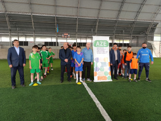 Məktəblilər arasında mini-futbol üzrə rayon birinciliyi baş tutub