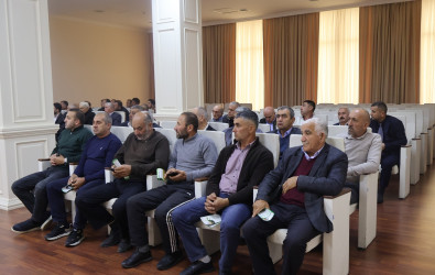 Qusarda “Aqrar sahədə dövlətin dəstək mexanizmləri” mövzusunda panel müzakirə keçirilib