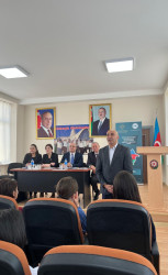 “Dövlət suverenliyi və milli birliyin qorunmasının ideoloji əsaslarının təhlili” mövzusunda tədbir keçirilib