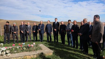 Qusar rayonunda şəhid məzarları ziyarət olunub