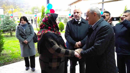 Qusar rayonunun Hil kəndində güləş zalının açılışı baş tutub