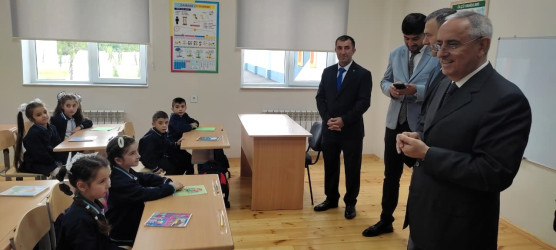 Qusar rayonunun Cibir kəndində yeni məktəb binası istifadəyə verilib