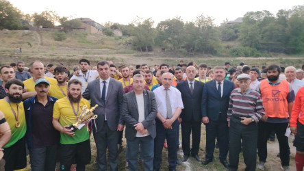 Kənd komandaları arasında gərgin idman mübarizəsi: Qusar rayonunda futbol turniri başa çatıb