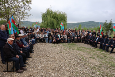 Mucuq kəndində təbii qaz açılışı təntənəsi