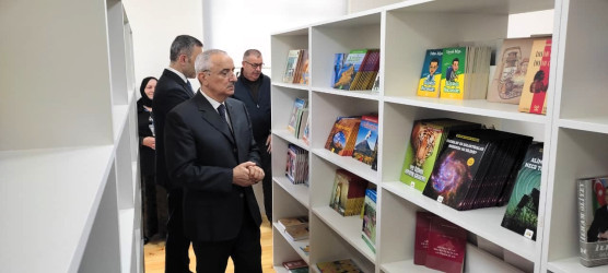 Qusar rayonunun Cibir kəndində yeni məktəb binası istifadəyə verilib