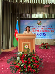 Qusar Rayon İcra Hakimiyyətinin başçısı ali məktəblərə qəbul olunmuş məzunlarla görüşüb