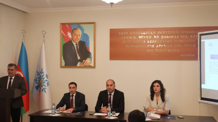 Əmək qanunvericiliyinin tətbiqi və əməyin mühafizəsi mövzusunda maarifləndirici tədbir keçirilib