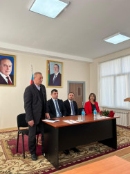 Qusar Peşə Liseyinin yeni direktoru kollektivə təqdim olunub