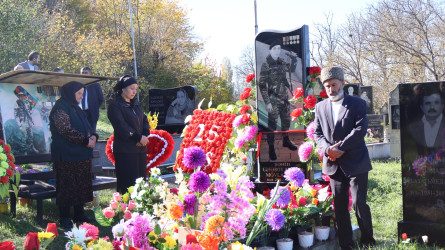 Qusar rayonunda şəhid məzarları ziyarət edilib-31.10.2025