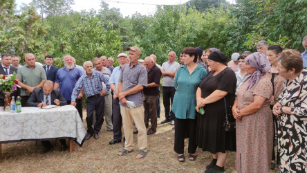 Qayakənd kəndində vətəndaşların səyyar qəbulu keçirilib