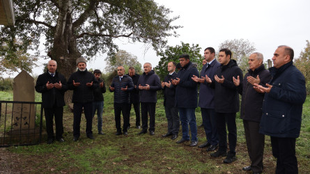 Qusar rayonunda şəhid məzarları ziyarət edilib