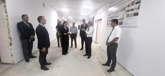 İcra başçısı rayonda yeni məktəbin tikintisi və mövcud məktəblərin təmiri ilə bağlı görülən işlərlə yerində tanış olub