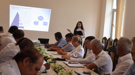 Qusar rayonunda dövlət qulluqçuları üçün təlim keçirilib