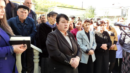Qusar rayonunun Nəcəfkənd kəndində səyyar qəbul keçirilib