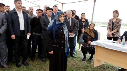 Qusar Rayon İcra Hakimiyyəti başçısının növbəti səyyar qəbulu Nəcəfkəndoba kəndində keçirilib