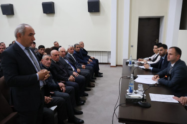 Su ehtiyatlarının qorunması və səmərəli istifadə mövzusunda tədbir keçirilib
