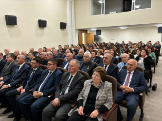 Qusarda Yeni Azərbaycan Partiyasının təsis edilməsinin 32-ci ildönümü qeyd olunub