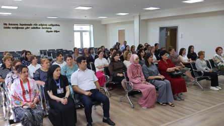 Qusar rayonunun Quxuroba kəndində qadınlarla geniş maarifləndirici görüş keçirilib