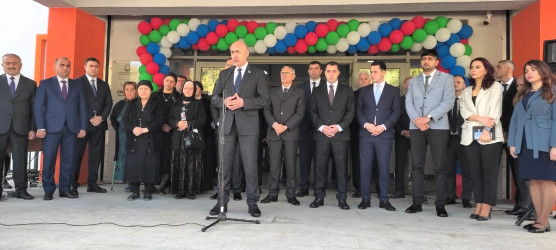 Qusar rayonunun Cibir kəndində yeni məktəb binası istifadəyə verilib