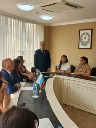 "Heydər Əliyev siyasi məktəbini öyrənirik" dərslərinin növbəti məşğələsi keçirilib