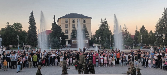 Qusarda 26 İyun – Silahlı Qüvvələr Günü münasibətilə bayram konserti keçirilib
