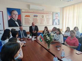 Yazıçı-publisist Hacı Qəni Camalzadə ilə görüş keçirilib