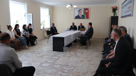 05.06.2025-ci il tarixində Qusarda su təsərrüfatı və meliorasiya işçilərinin peşə bayramı qeyd olunub