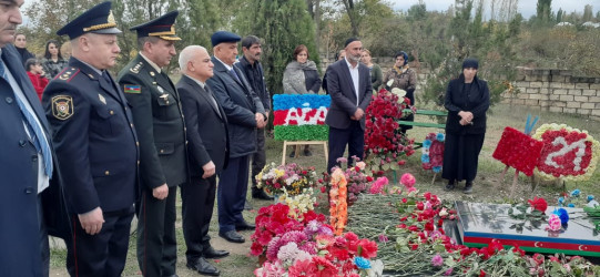 Şəhid Ağayev Ağa Əli oğlunun şəhid olmasının ikinci  il  dönümü  qeyd olunub.