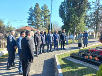 Azərbaycanın Milli Qəhrəmanı, şəhid Çingiz Qurbanovun doğum günündə xatirəsi yad edilmişdir