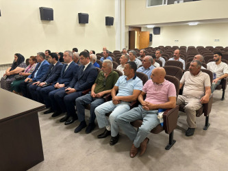 Konstitusiya və Suverenlik ili çərçivəsində Qusarda vətəndaşlara pulsuz hüquqi yardım göstərilib