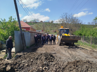 Qusarda güclü yağışın fəsadları aradan qaldırılır