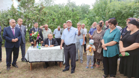 Qayakənd kəndində vətəndaşların səyyar qəbulu keçirilib