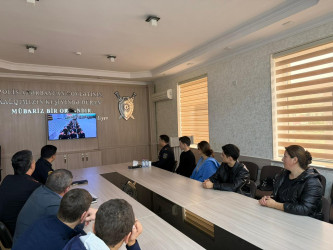 Qusarda gənclərin daxili işlər orqanlarında xidmətə və təhsilə təşviq edilməsi ilə bağlı görüş keçirilib