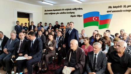 Piral kəndində vətəndaşların səyyar qəbulu keçirilib