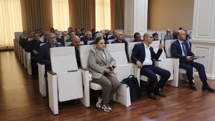 Qusarda “Aqrar sahədə dövlətin dəstək mexanizmləri” mövzusunda panel müzakirə keçirilib