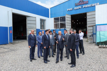 Qusar rayonunda sahibkarlarla görüş keçirilib