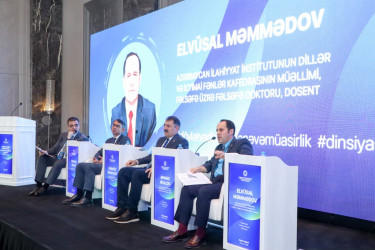 “Dini maarifçilik işinin təşkili: ənənə və müasirliyin vəhdəti” mövzusunda konfrans keçirilib