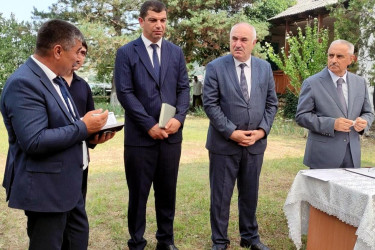Qayakənd kəndində vətəndaşların səyyar qəbulu keçirilib