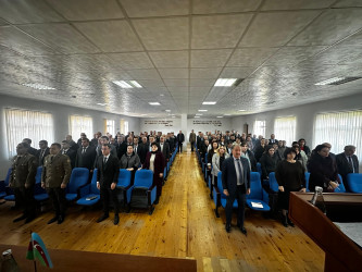 Qusarda Mülki Müdafiə sahəsində 2025-ci tədris ilin yekunları və 2026-cı tədris ilində qarşıda duran vəzifələr barədə yekun iclas keçirilib