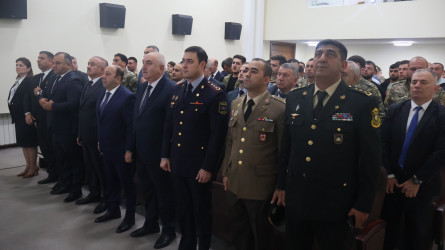 Qusar rayonunda Silahlı Qüvvələr Gününə həsr olunmuş ümumrayon tədbiri keçirilib