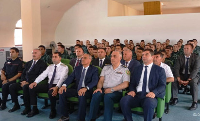 Azərbaycan Sərhəd Mühafizəsinin yaradılmasının 106-cı ildönümü münasibətilə tədbir keçirilib