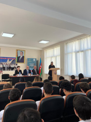 “Dövlət suverenliyi və milli birliyin qorunmasının ideoloji əsaslarının təhlili” mövzusunda tədbir keçirilib