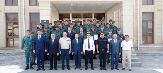 Azərbaycan Sərhəd Mühafizəsinin yaradılmasının 106-cı ildönümü münasibətilə tədbir keçirilib