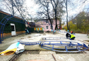 Qusar rayonunda abadlıq-quruculuq işləri davam etdirilir