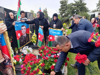 Qusar rayonunda Vətən müharibəsi qəhrəmanlarının xatirəsi yad edilmişdir
