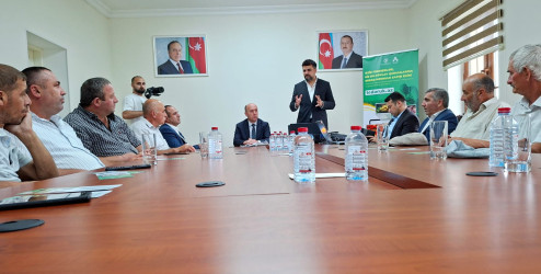 Qusarda “Aqrar Tədarük və Təchizat” ASC ilə fermer və sahibkarların görüşü keçirilmişdir