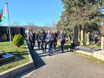 Azərbaycanın Milli Qəhrəmanı, şəhid Çingiz Qurbanovun doğum günündə xatirəsi yad edilmişdir