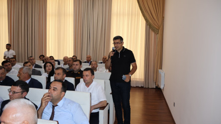 Qusar rayonunda sahibkarlarla görüş keçirilib